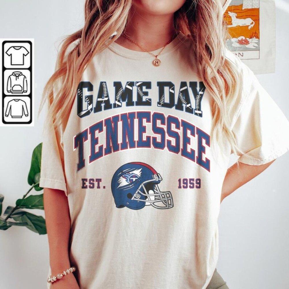 Tennessee Football 90S Retro American Football T-Shirt